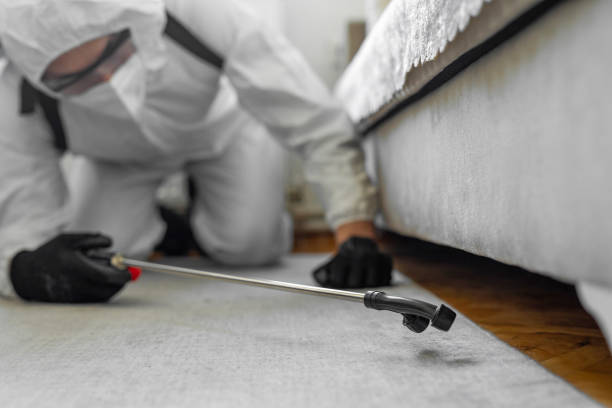 Professional Mosquito Control technician working in Kutztown University, PA